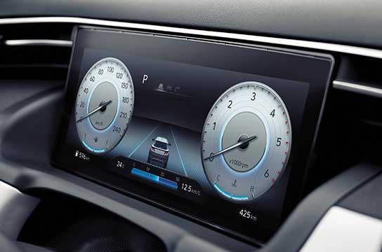 10.25 düymlük rəngli TFT-LCD məlumatlandırıcı cihazlar paneli