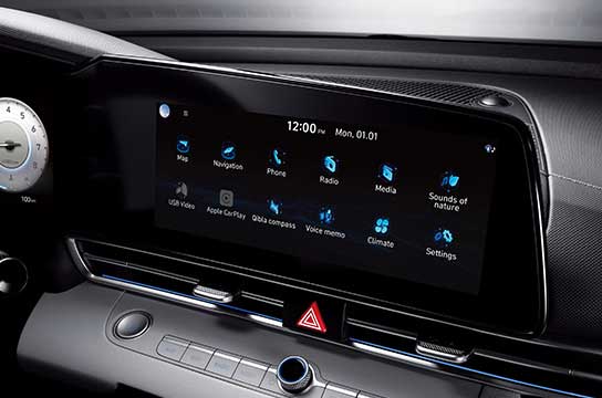 10.25" navigation display