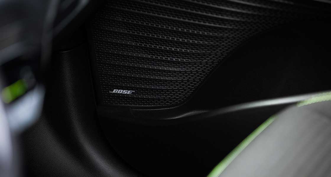 Premium Bose sound system.