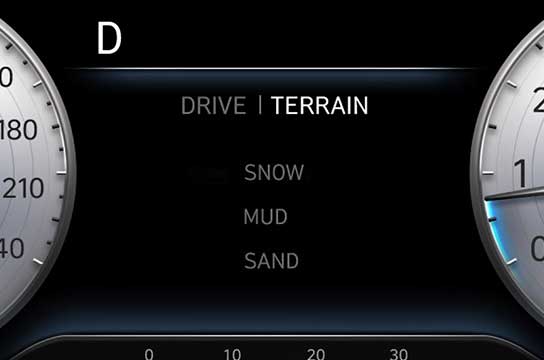 Terrain mode