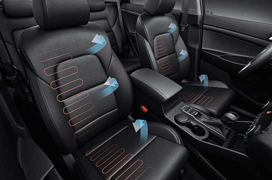 Front Seat Warming & Cooling Air Ventilation